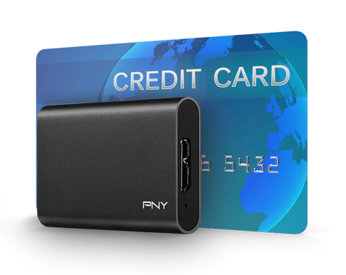 PNY Pro Elite Gen1 Mörkgrå 480GB