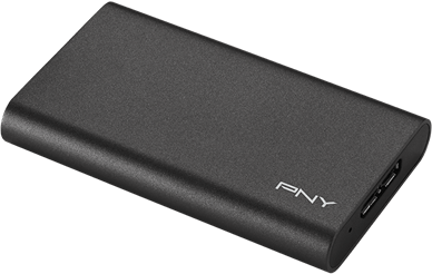 PNY Pro Elite Gen1 Mörkgrå 960GB