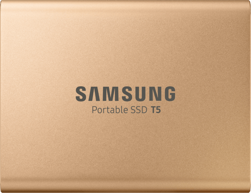Samsung T5 Extern Portabel SSD 500GB Guld