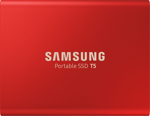 Samsung T5 Extern Portabel SSD 500GB Röd