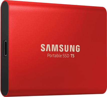 Samsung T5 Extern Portabel SSD 500GB Röd