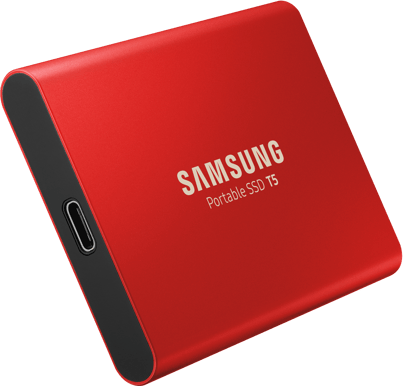 Samsung T5 Extern Portabel SSD 500GB Röd