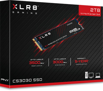 PNY XLR8 CS3030 M.2 NVMe 2TB