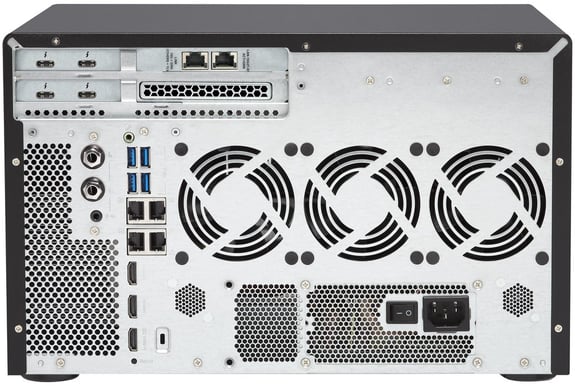 QNAP TVS-1282T3 i7 32GB Thunderbolt 12-Bay Tower