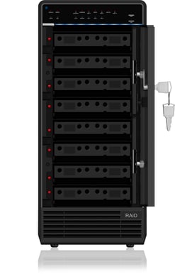 ICY BOX 3,5"-kabinett 8 x SATA 6Gb/s till USB 3.0/eSATA