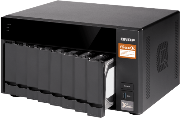 Qnap TS-832X 2GB 8-Bay Tower
