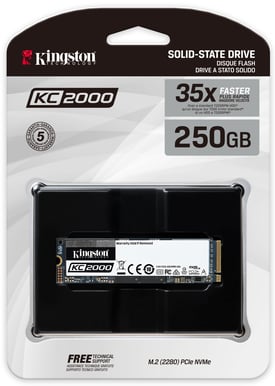 Kingston KC2000 250GB M.2 NVMe