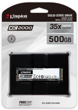 Kingston KC2000 500GB M.2 NVMe