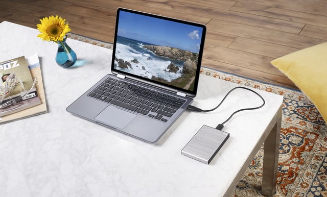 Seagate Backup Plus Slim Silver 1TB