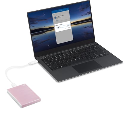 Seagate Backup Plus Slim Roséguld 2TB