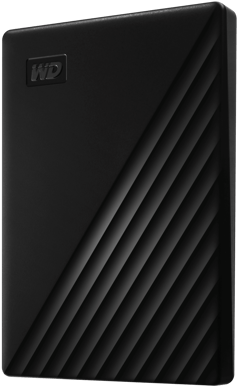 WD My Passport (2019) 2TB Svart