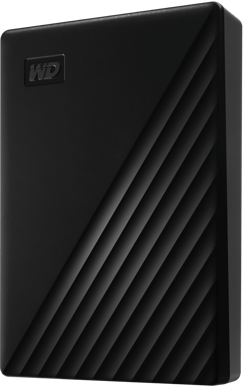 WD My Passport (2019) 4TB Svart