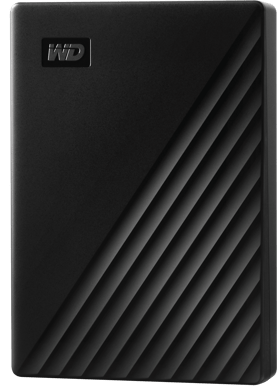 WD My Passport (2019) 5TB Svart