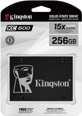 Kingston KC600 256GB 2.5"
