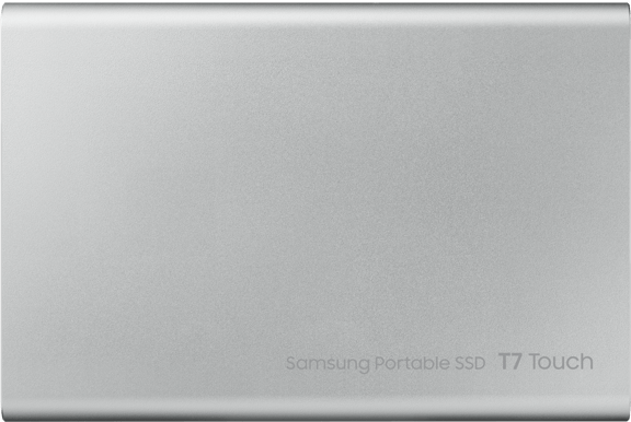 Samsung T7 Touch Extern Portabel SSD 2TB Silver
