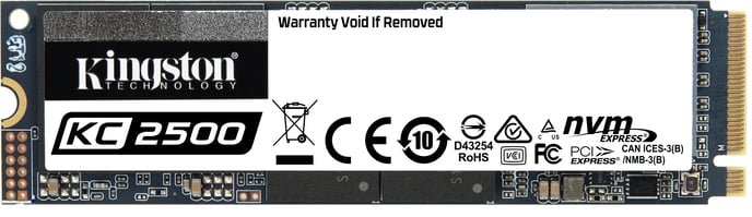 Kingston KC2500 1TB M.2 NVMe