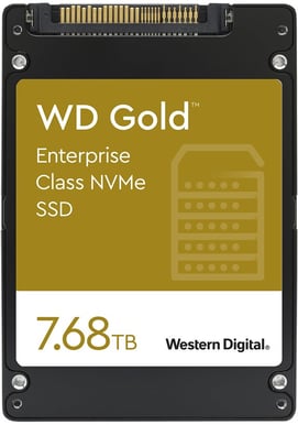 WD SSD Gold 7.68 TB PCIE gen 3