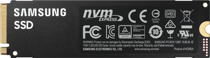 Samsung 980 PRO M.2 NVMe SSD 250GB