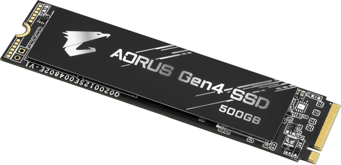 Gigabyte AORUS NVMe GEN4 SSD 500GB Utan Heatsink