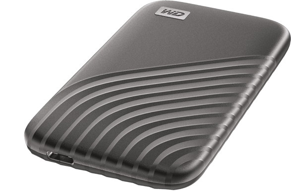 WD My Passport SSD 500GB Rymdgrå