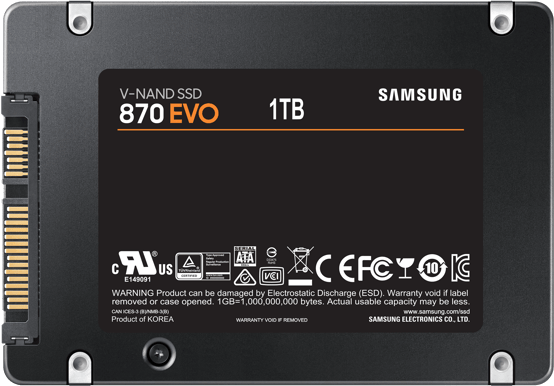 Samsung 870 EVO SATA SSD 1TB