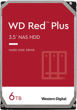 WD Red Plus 6TB 5400rpm 128MB 2021