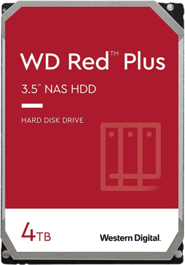 WD Red Plus 4TB 5400rpm 128MB 2021