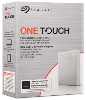 Seagate One Touch SSD 2TB Silver