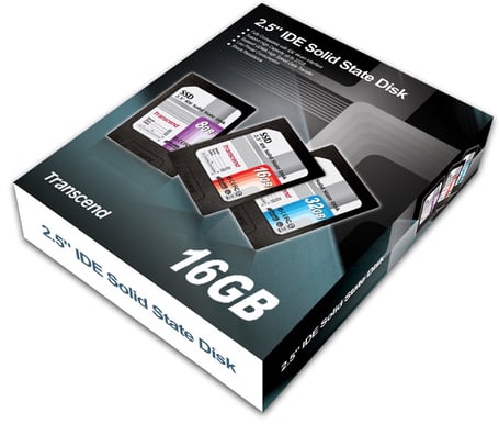 Transcend 2.5" SSD 16GB IDE, SLC