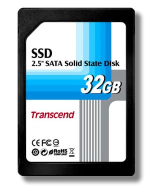 32GB 2.5" SSD Transcend S-ATA, SLC