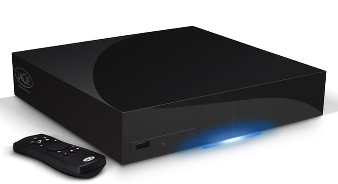 LaCinema Black MAX 500GB Media Center