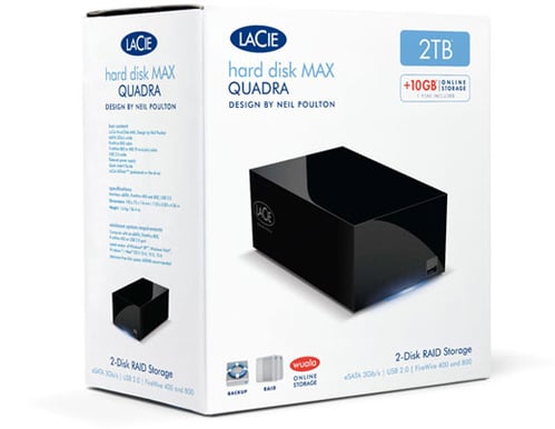 LaCie Hard Disk MAX Quadra 2TB