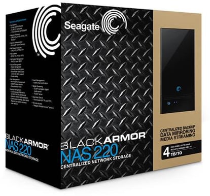 Seagate Black Armor NAS220 4TB