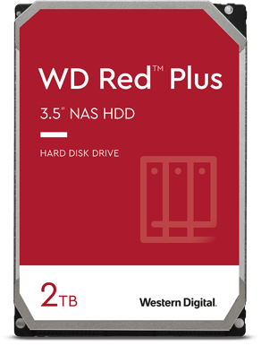 WD Red Plus 2TB 5400rpm 64MB