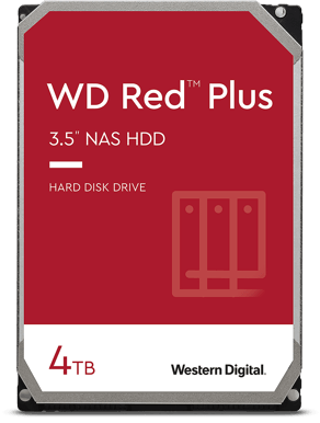 WD Red Plus 4TB 5400rpm 64MB