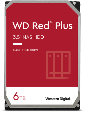WD Red Plus 6TB 5400rpm 64MB