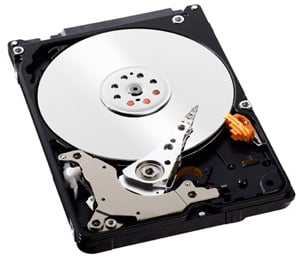 500GB WD Scorpio Blue,5400rpm 2.5"