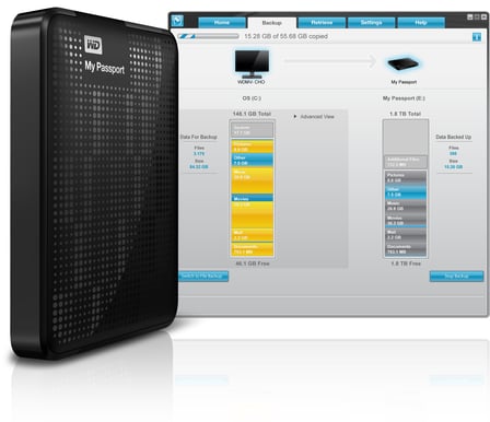 WD My Passport USB 3.0 2TB