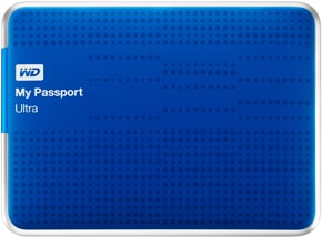 WD MyPassport Ultra USB 3.0 Blå 2TB