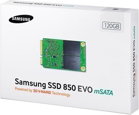 Samsung 850-series EVO 120GB mSATA