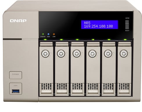 Qnap TVS-663 AMD Quad-Core NAS