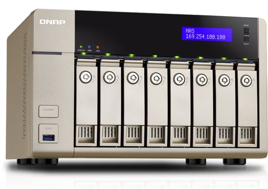 Qnap TVS-863 AMD Quad-Core NAS