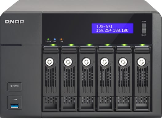 Qnap TVS-671 Intel Core i3 NAS