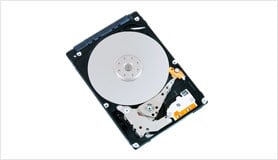Toshiba Laptop Thin 320GB 5400rpm 8MB