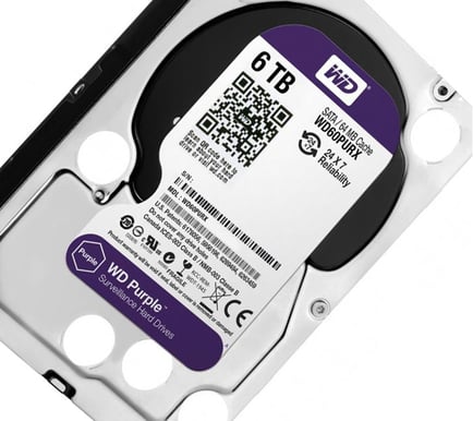 6TB WD Purple 5400rpm 64MB