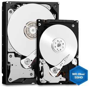 WD Blue Laptop SSHD 1TB 5400rpm 64MB