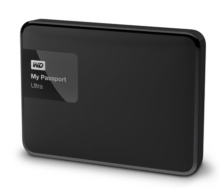 WD My Passport Ultra 2TB Svart