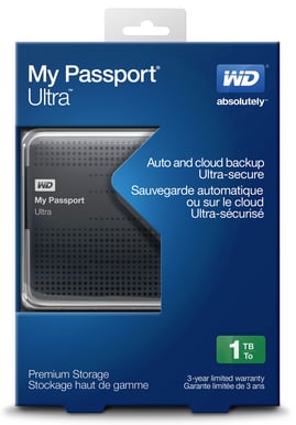 WD MyPassport Ultra USB 3.0 Titan 1TB