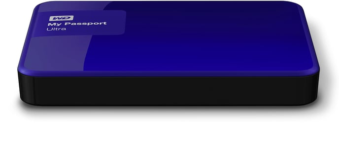 WD My Passport Ultra 3TB Blå