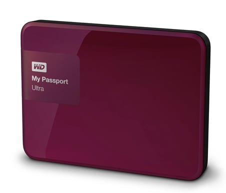 WD My Passport Ultra 3TB Röd